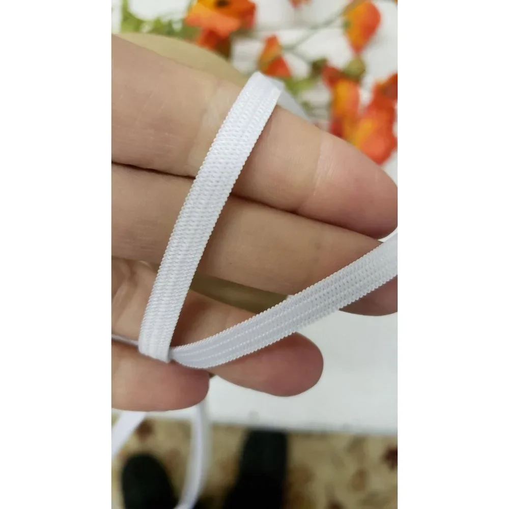 USA Made 1/4" Black Elastic, Or 3/8", Ten Yards, Also In White / Costuming - Picture 8 of 9
